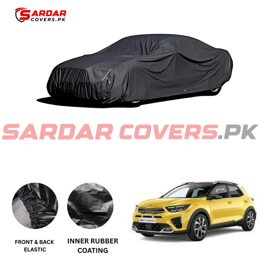 "Kia Stonic Top Cover | Anti-Scratch, Dust Proof & All Weather Protection | Rubber Coated Premium Fabric | Multi-Color | Zipper Bag Packing"