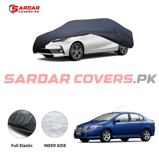 Honda City Anti Scratch Water Resistant PVC Cotton Top Cover | Model 2009 - 2020