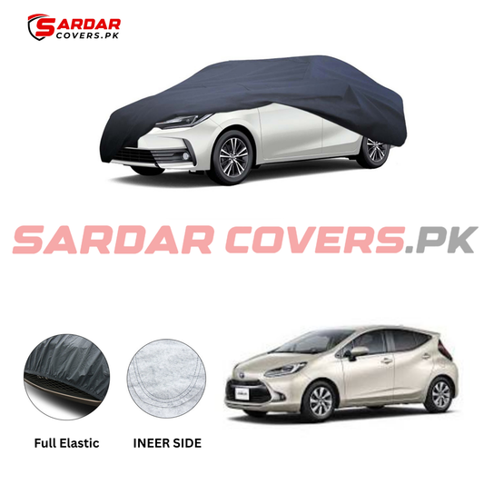 Toyota Aqua Anti Scratch Water Resistant PVC Cotton Top Cover