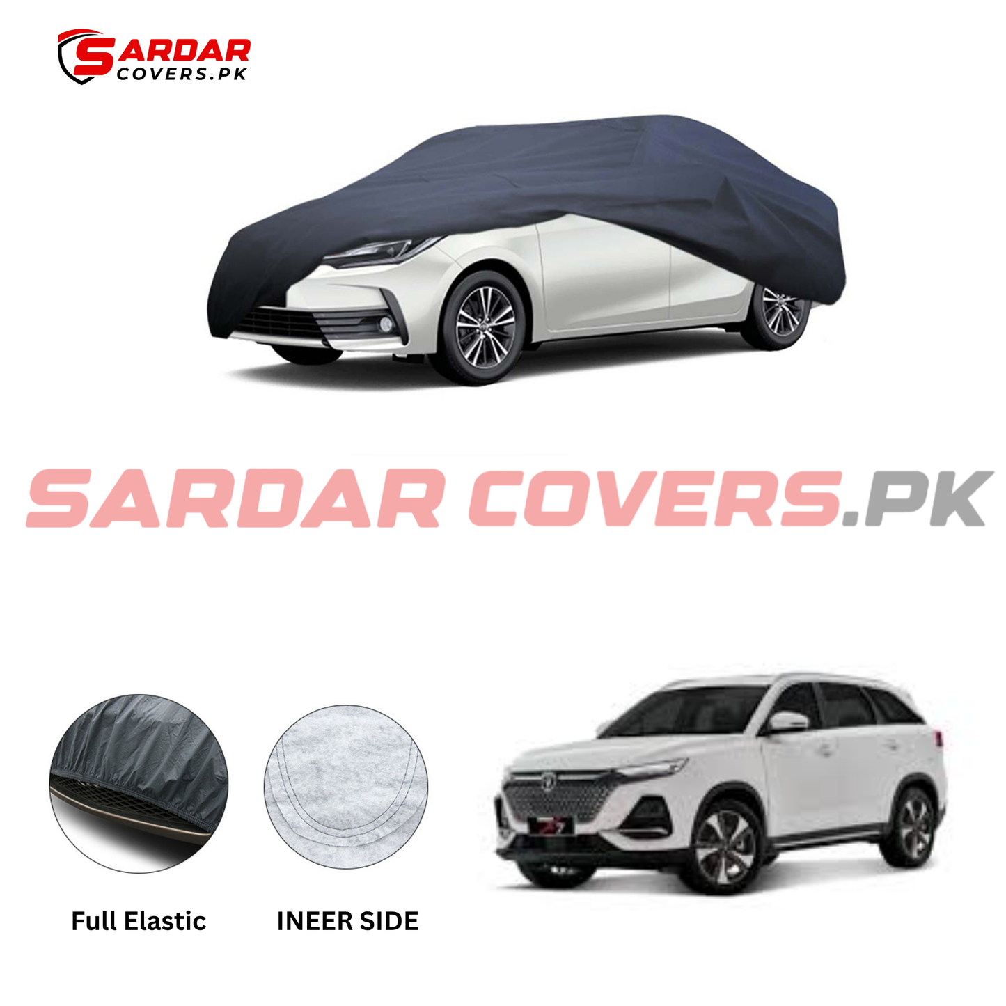 Changan Oshan X7 Anti Scratch Water Resistant PVC Cotton Top Cover