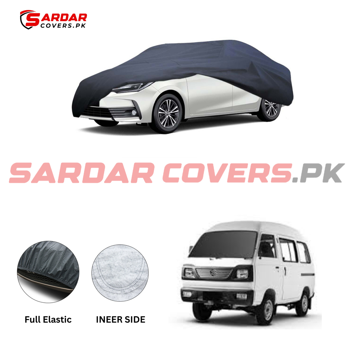 Suzuki Bolan Anti Scratch Water Resistant PVC Cotton Top Cover