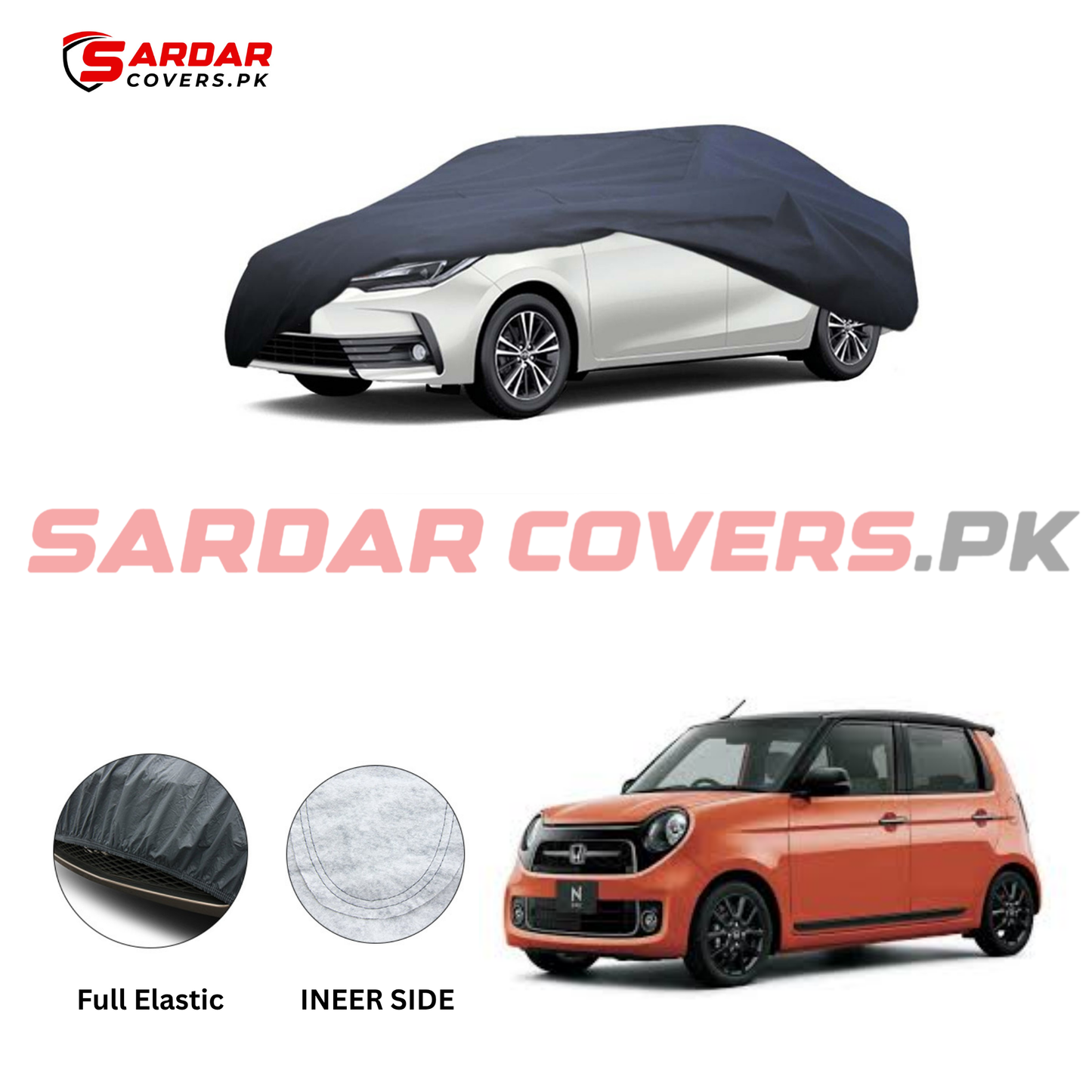 Honda N-One Anti Scratch Water Resistant PVC Cotton Top Cover