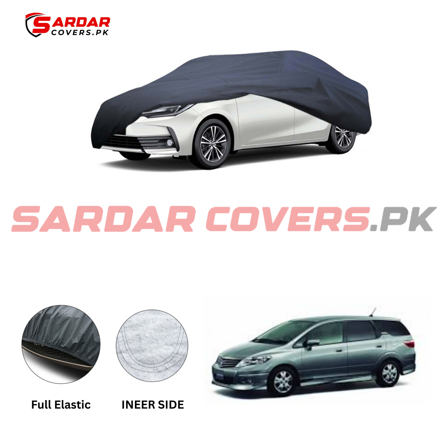 Honda Airwave Anti Scratch Water Resistant PVC Cotton Top Cover