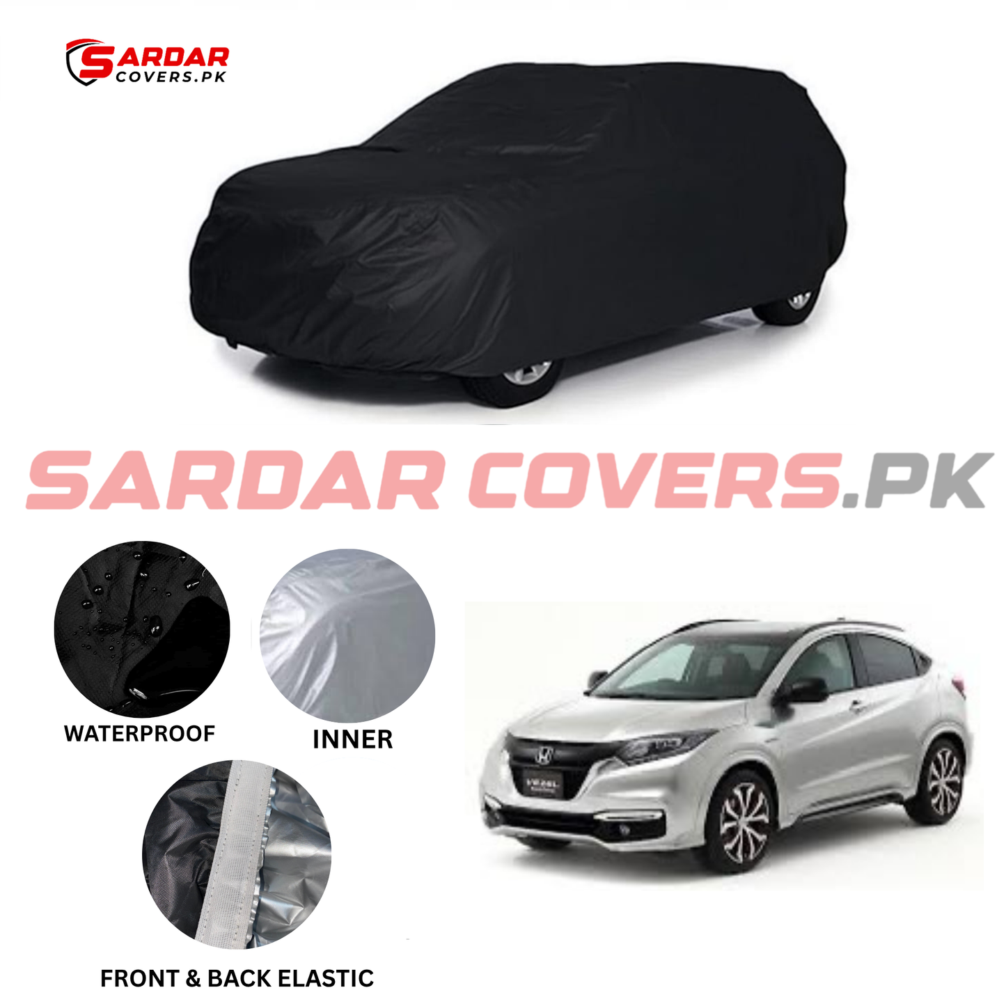 Honda Vezel Water Resistant Parachute Top Cover