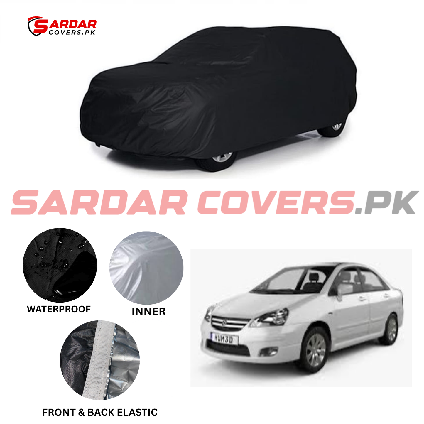 Suzuki Liana Water Resistant Parachute Top Cover