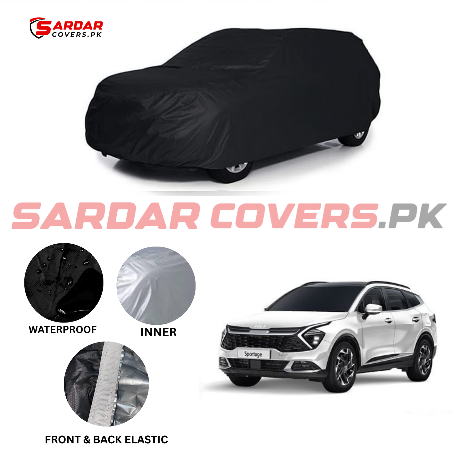 Hyundai Santa Fe Water Resistant Parachute Top Cover