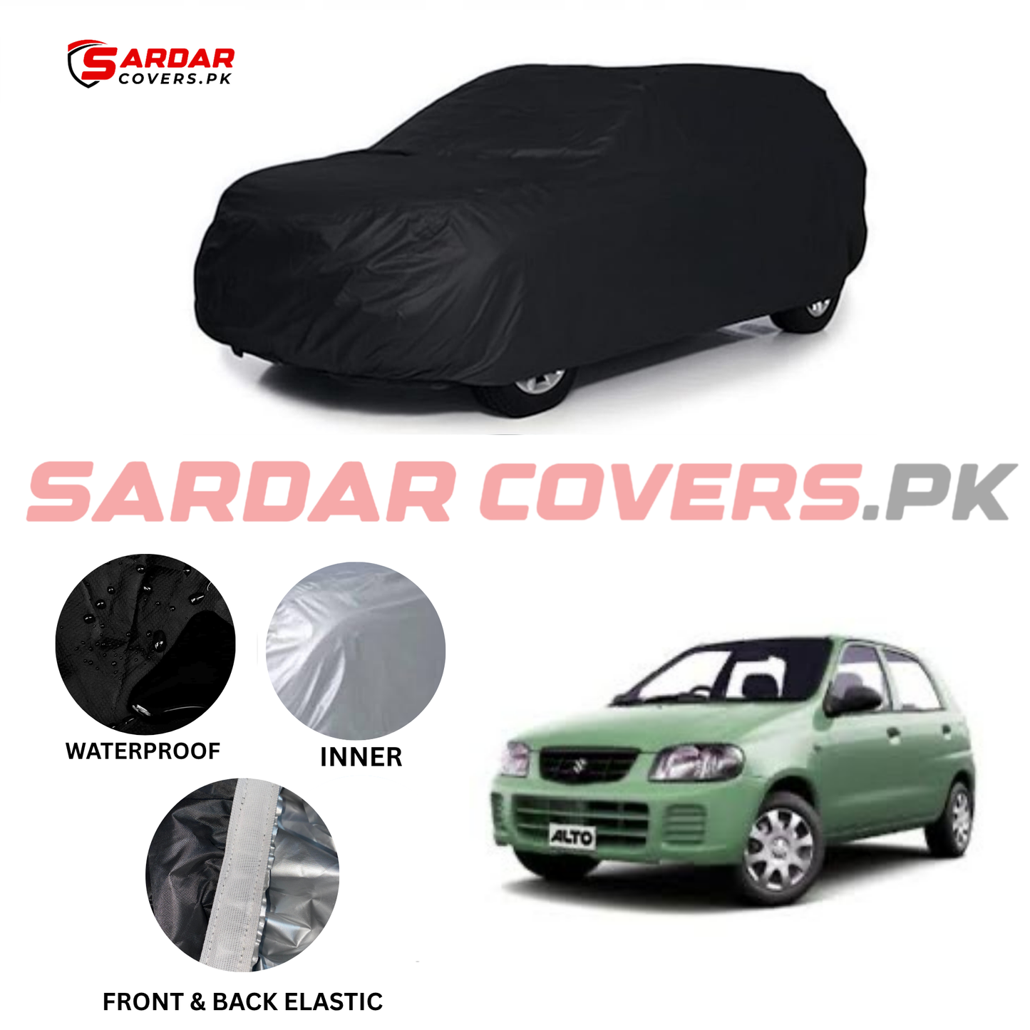 Suzuki Old Alto Water Resistant Parachute Top Cover