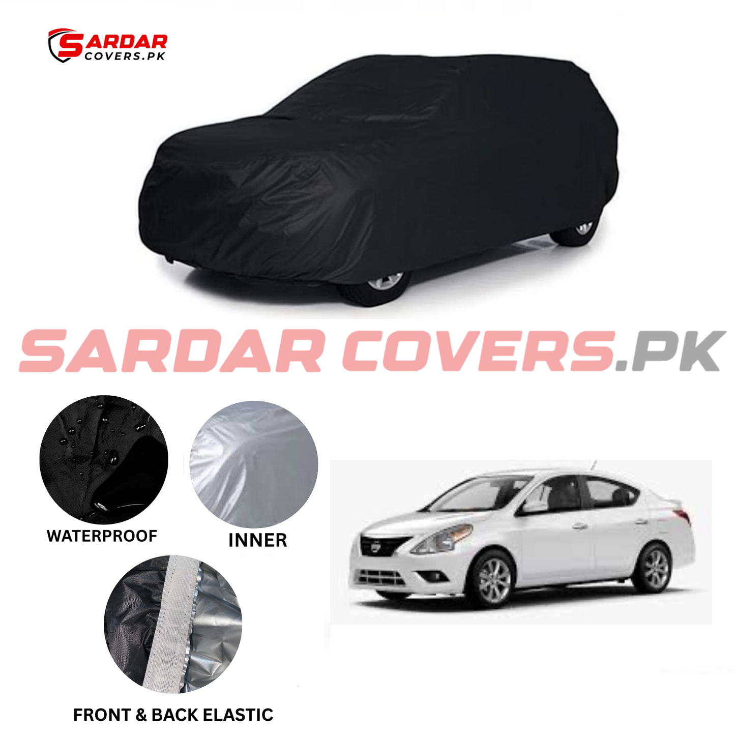 Nissan Sunny Water Resistant Parachute Top Cover