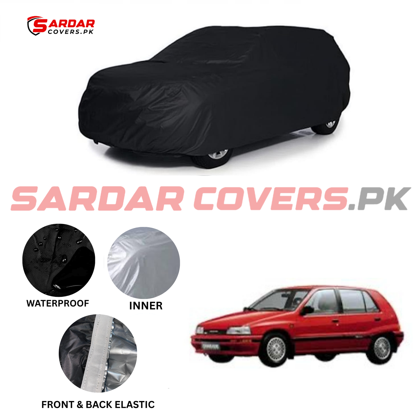 Daihatsu Charade Water Resistant Parachute Top Cover