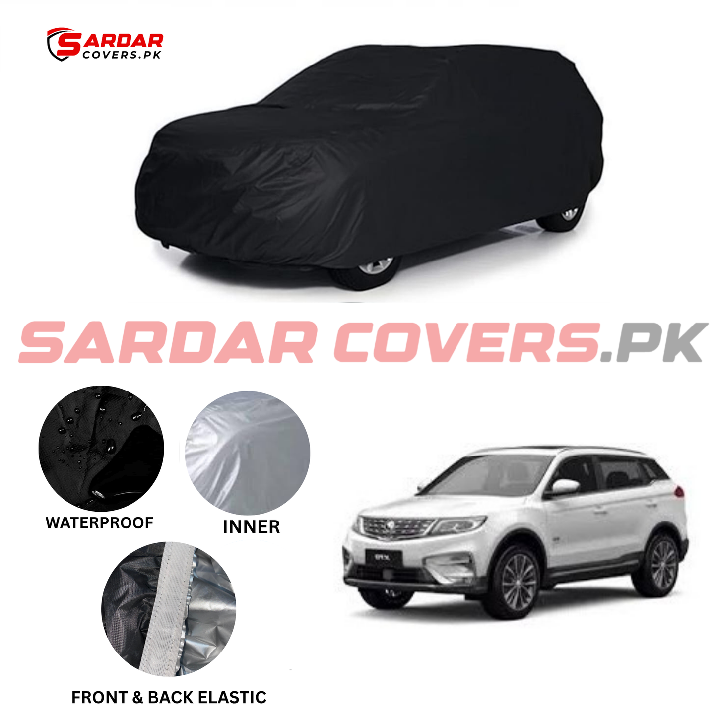 MG ZS Water Resistant Parachute Top Cover