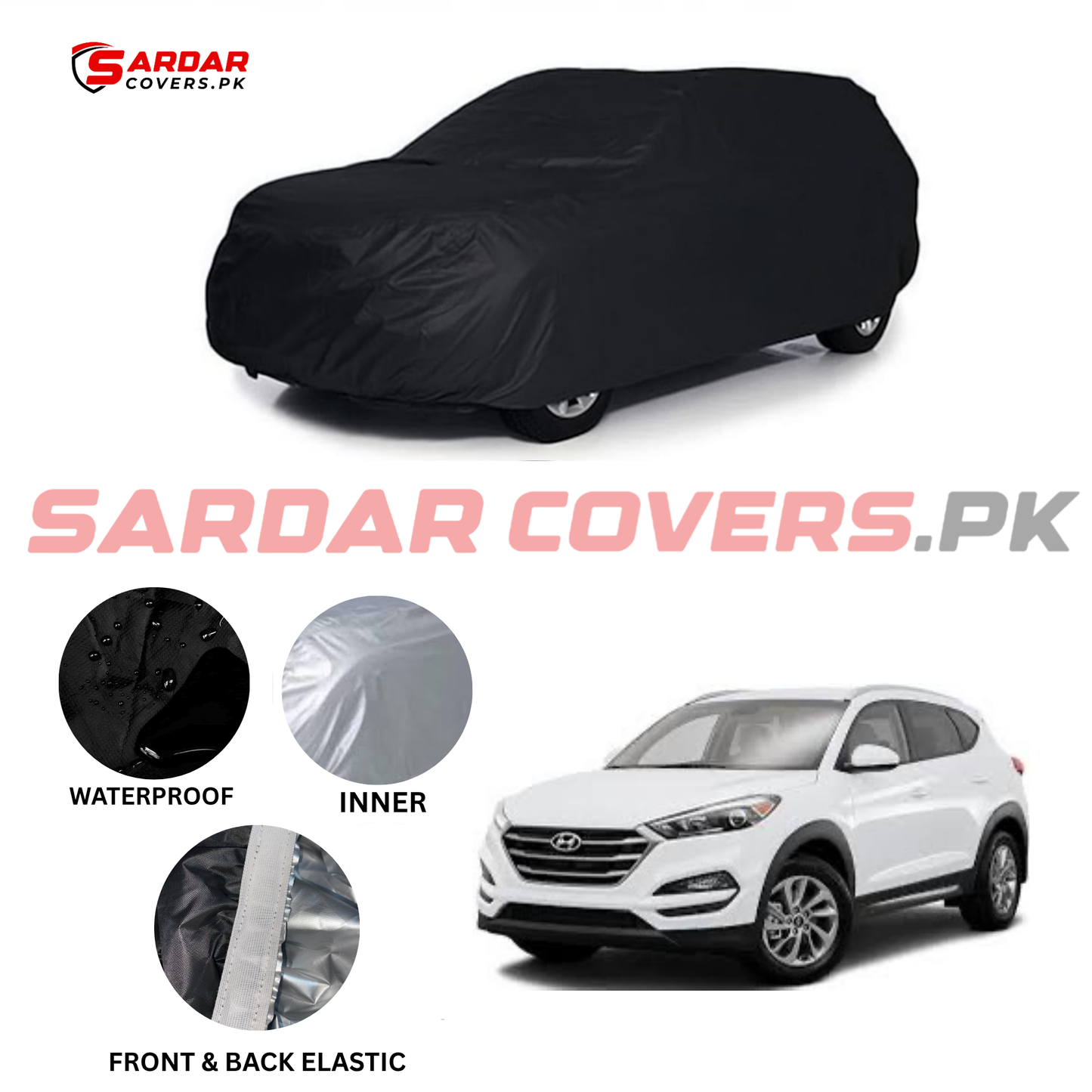 Hyundai Tucson Water Resistant Parachute Top Cover