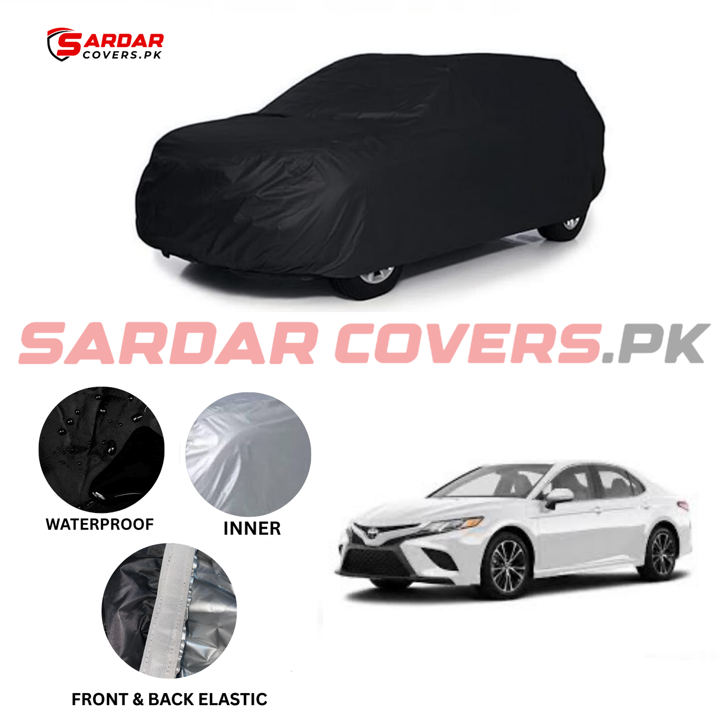 Toyota Camry Water Resistant Parachute Top Cover