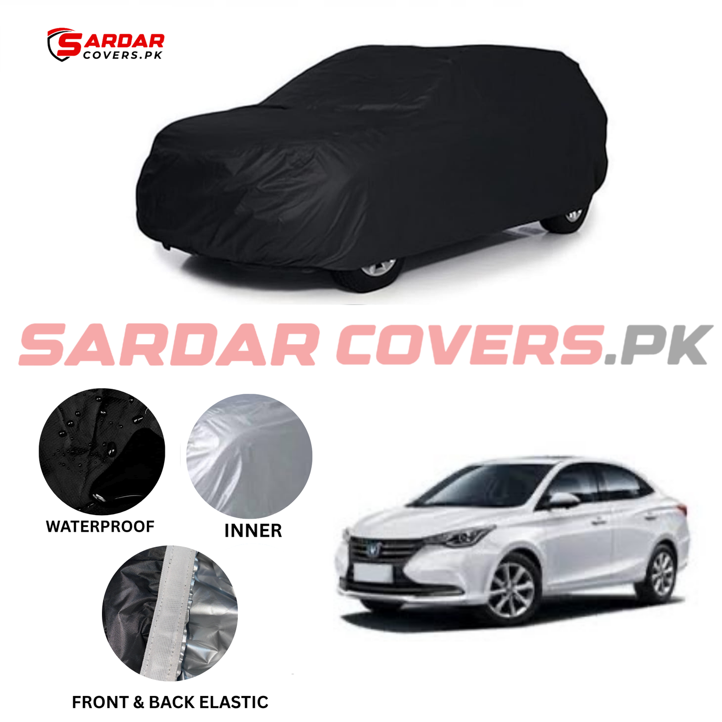 Changan Alsvin Water Resistant Parachute Top Cover
