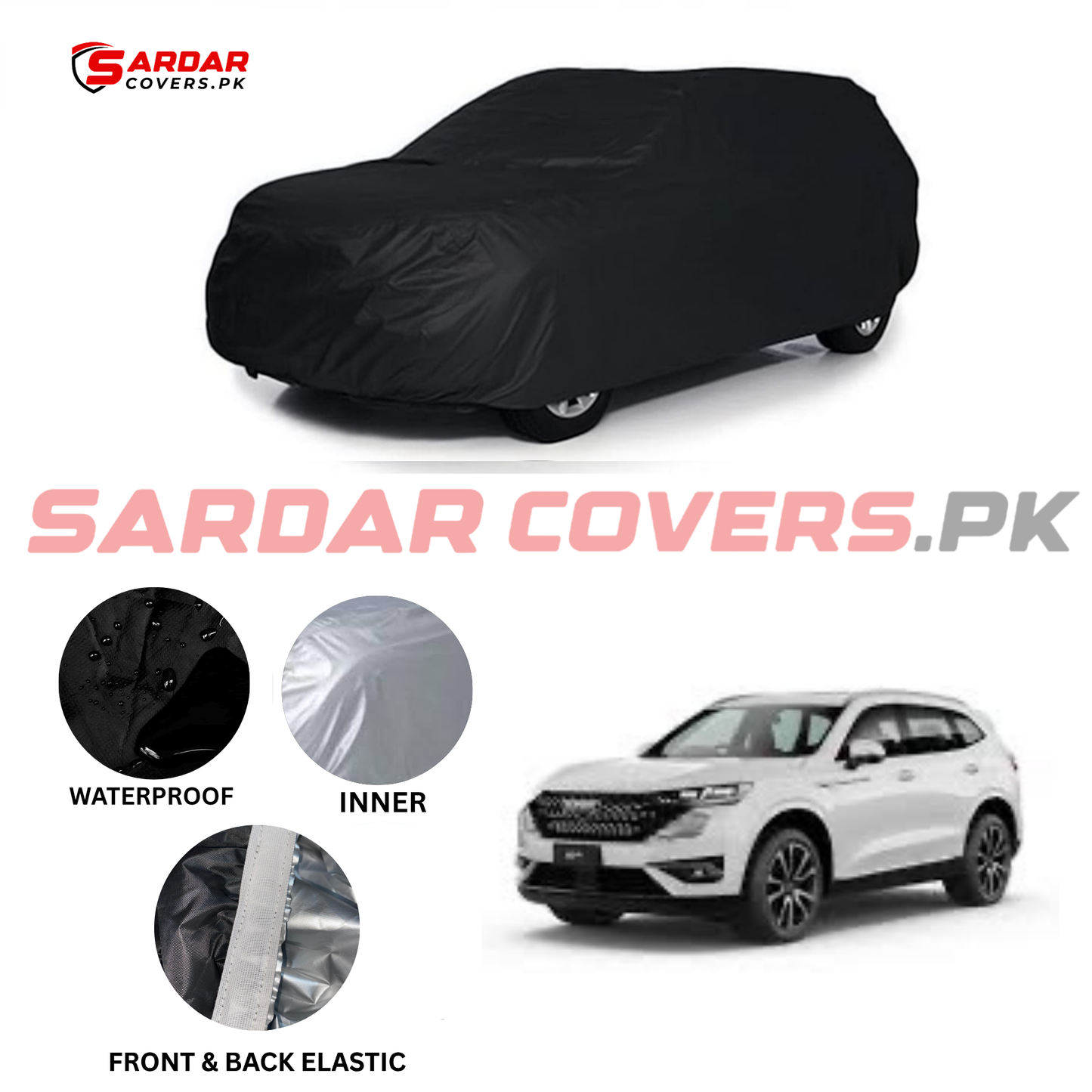 Haval H6 Water Resistant Parachute Top Cover