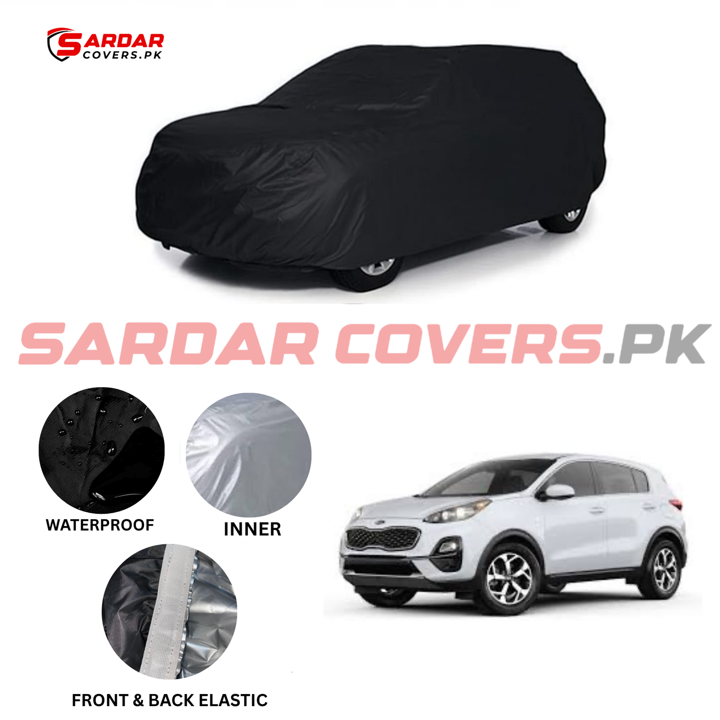 KIA Sportage Water Resistant Parachute Top Cover