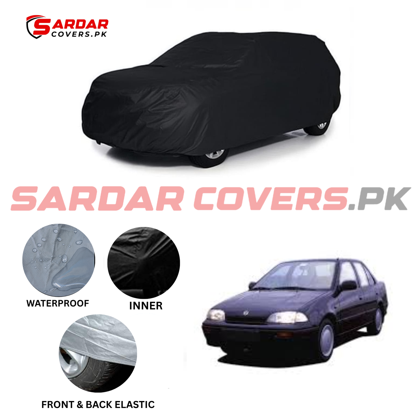 Suzuki Maralla GLX Water Resistant Parachute Top Cover