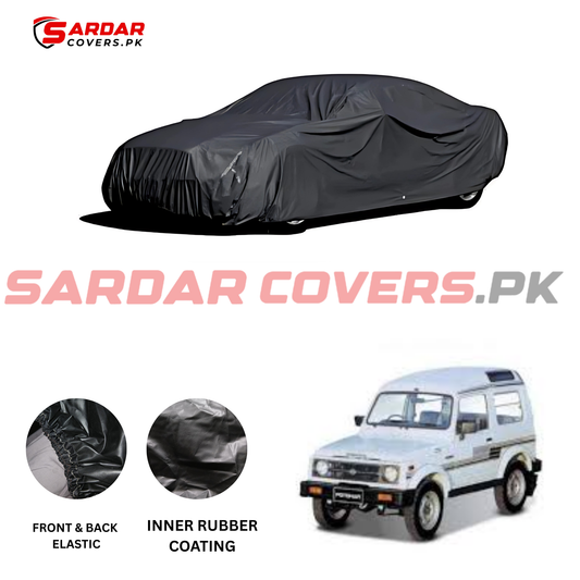 "Suzuki Potohar Top Cover | Anti-Scratch, Dust Proof & All Weather Protection | Rubber Coated Premium Fabric | Multi-Color | Zipper Bag Packing"