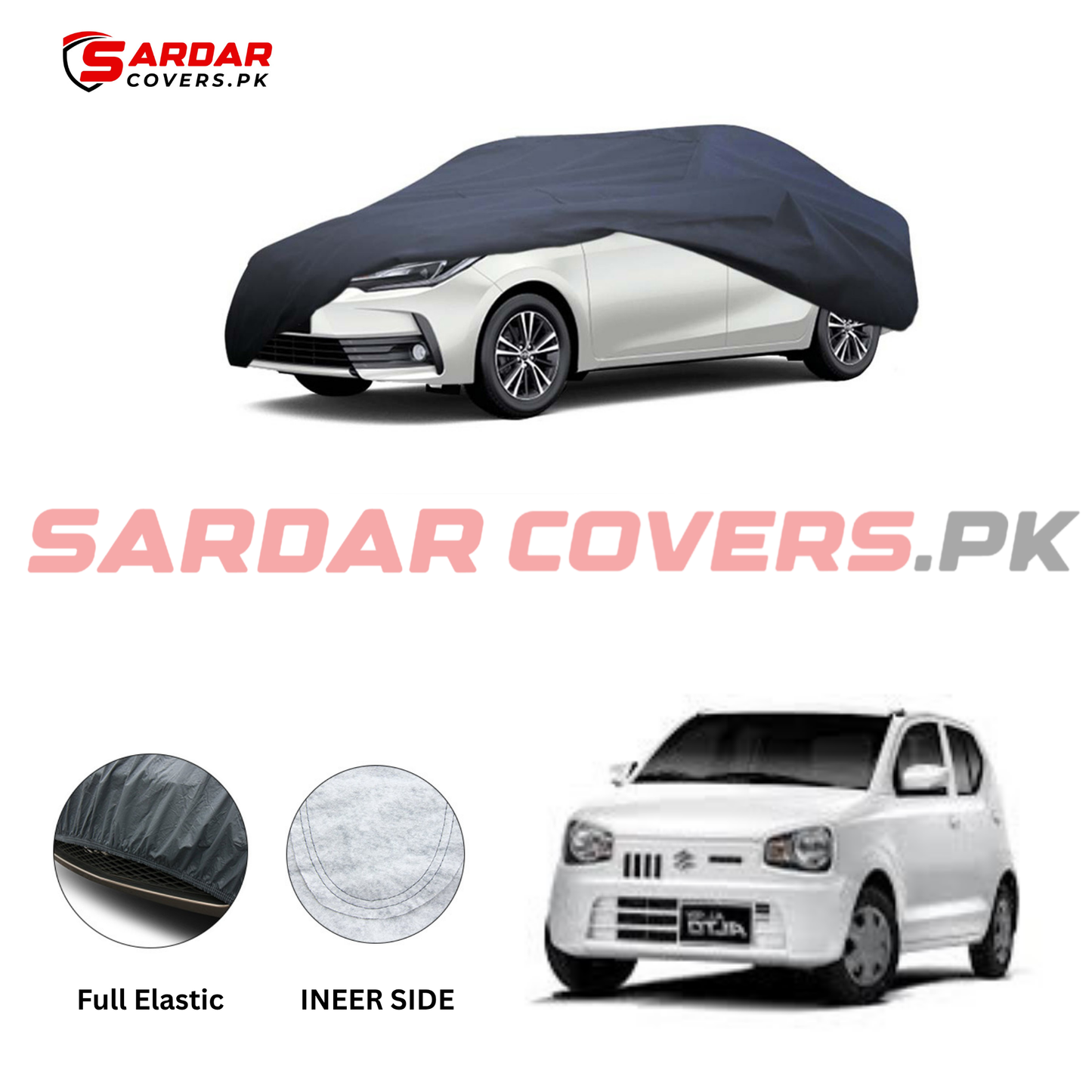 Suzuki New Alto Anti Scratch Water Resistant PVC Cotton Top Cover
