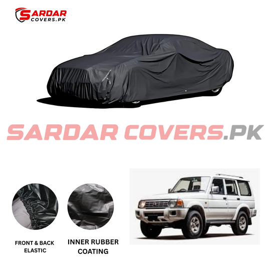 "Mitsubishi Pajero Top Cover | Anti-Scratch, Dust Proof & All Weather Protection | Rubber Coated Premium Fabric | Multi-Color | Zipper Bag Packing"