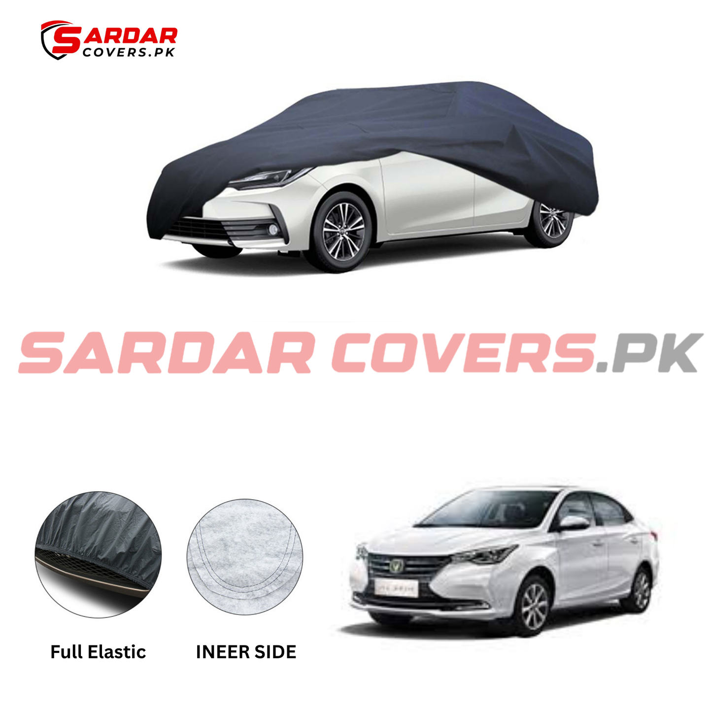 Changan Alsvin Anti Scratch Water Resistant PVC Cotton Top Cover
