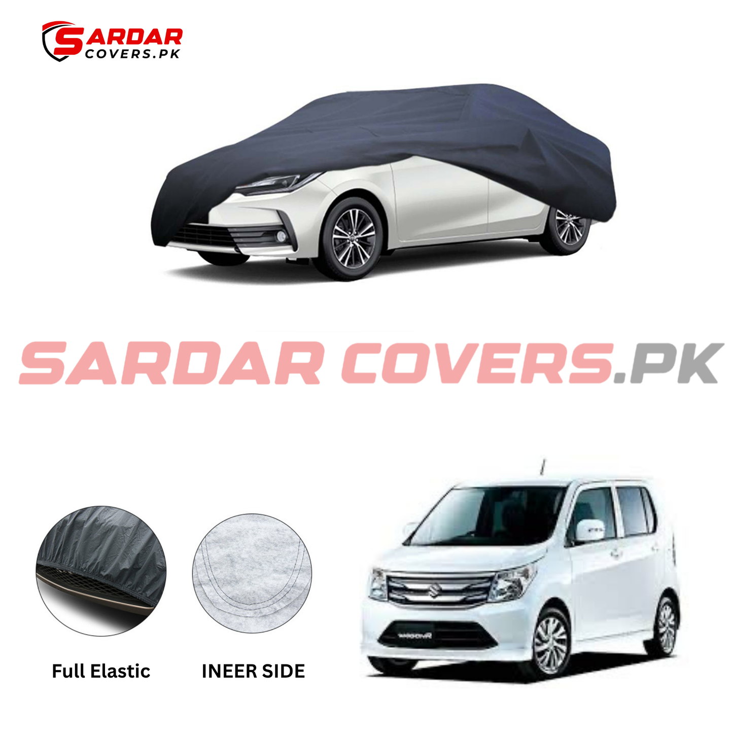 Suzuki WagonR Anti Scratch Water Resistant PVC Cotton Top Cover