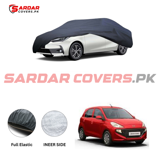 Hyundai Santro Anti Scratch Water Resistant PVC Cotton Top Cover