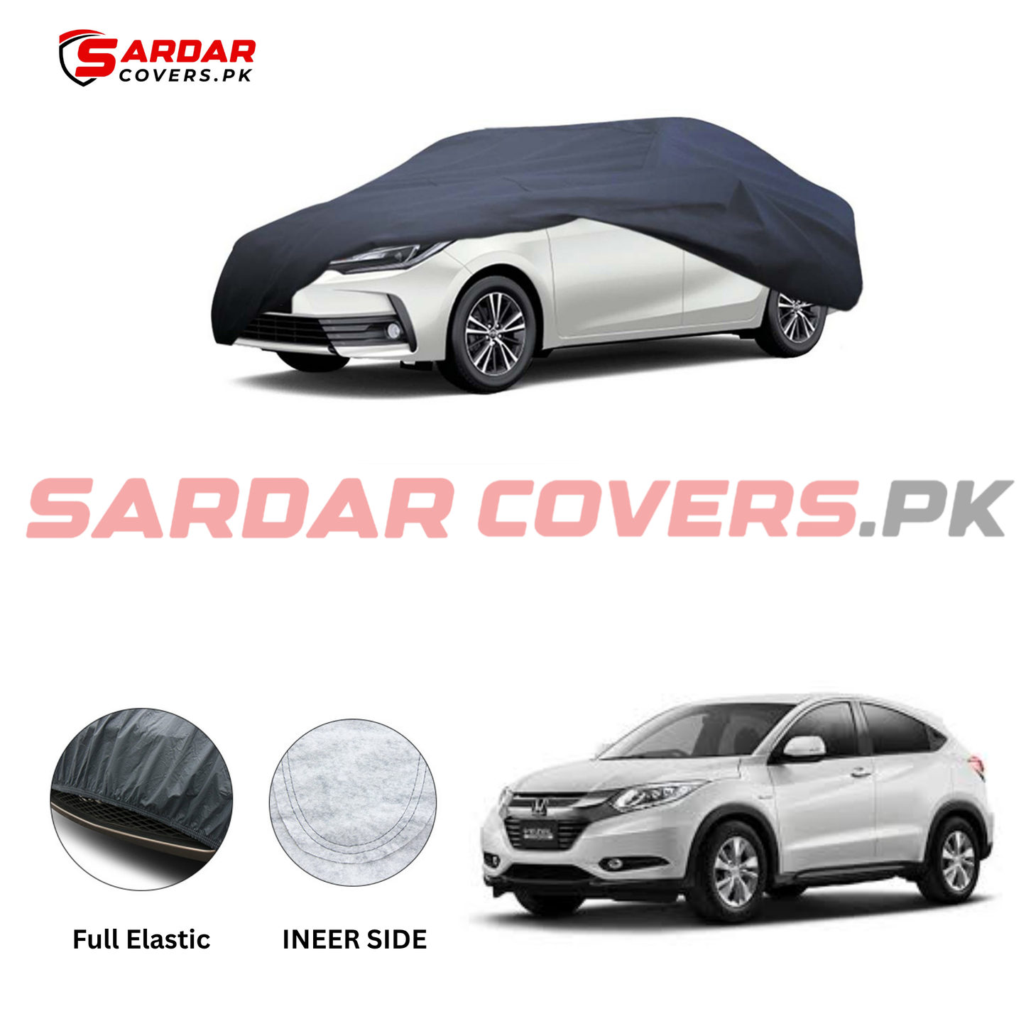 Honda Vezel Anti Scratch Water Resistant PVC Cotton Top Cover