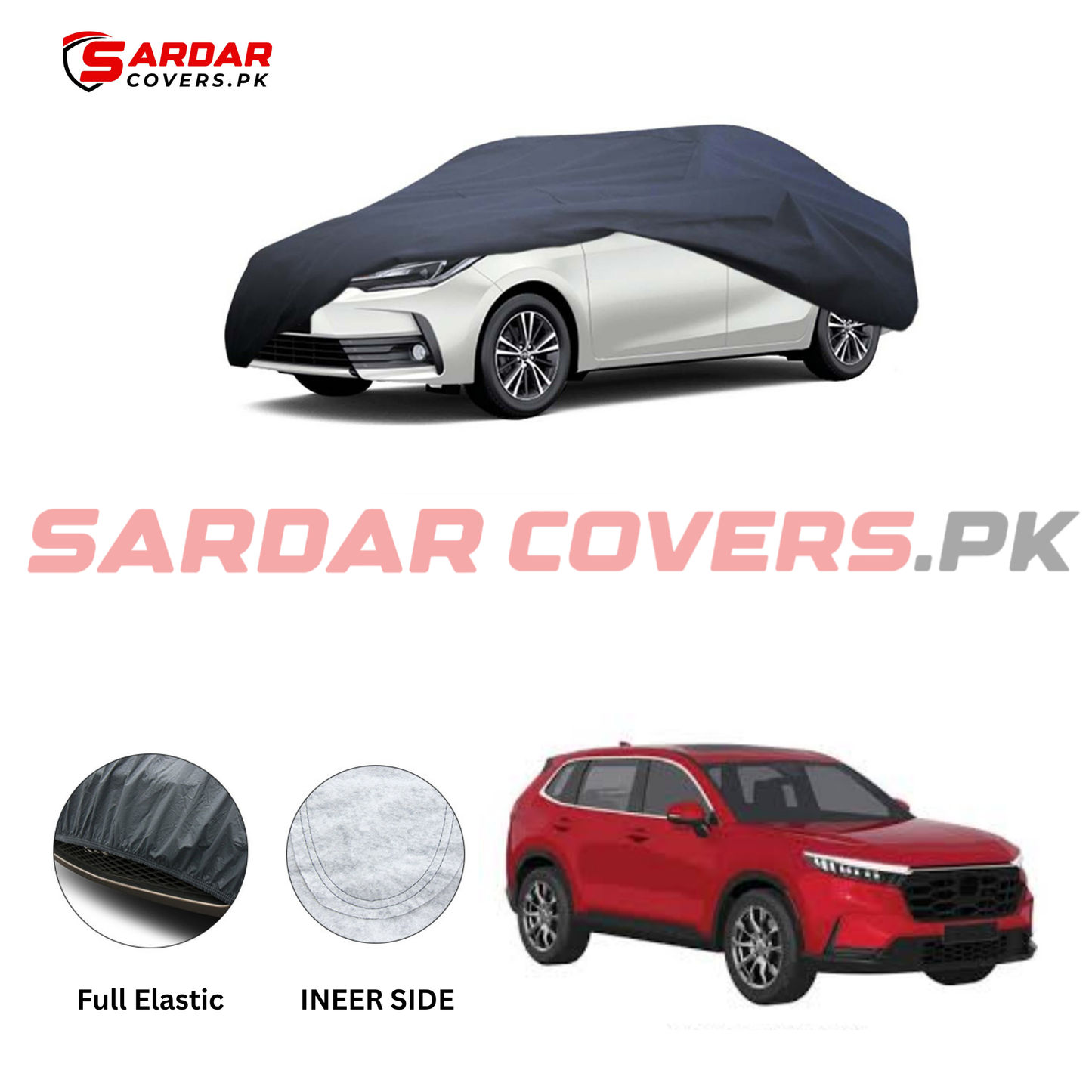 Honda HRV Anti Scratch Water Resistant PVC Cotton Top Cover