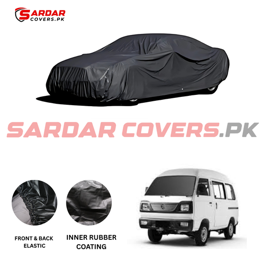 "Suzuki  Bolan Car Top Cover | Anti-Scratch, Dust Proof & All Weather Protection | Rubber Coated Premium Fabric | Multi-Color | Zipper Bag Packing"