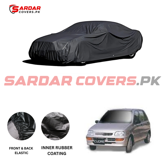 "Daihatsu Coure Top Cover | Anti-Scratch, Dust Proof & All Weather Protection | Rubber Coated Premium Fabric | Multi-Color | Zipper Bag Packing"