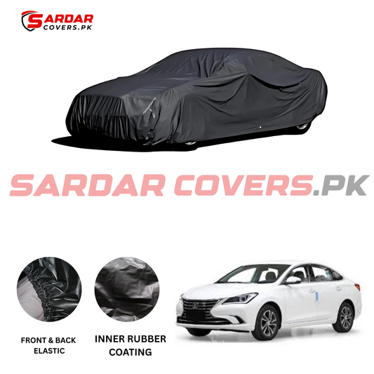 "Changan Alsvin Top Cover | Anti-Scratch, Dust Proof & All Weather Protection | Rubber Coated Premium Fabric | Multi-Color | Zipper Bag Packing"