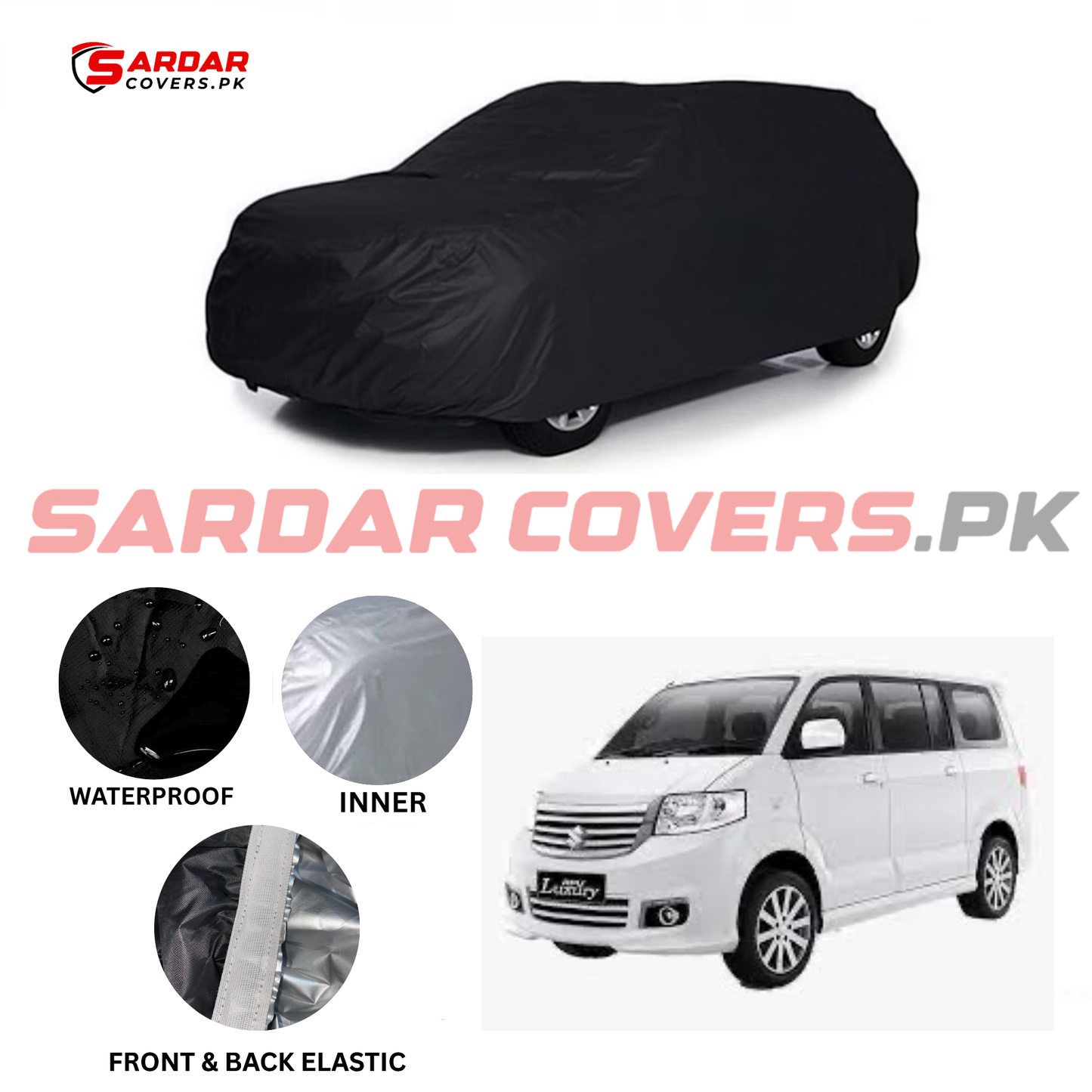 Suzuki APV Water Resistant Parachute Top Cover
