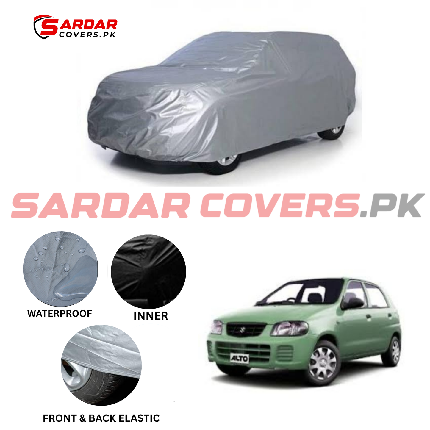 Suzuki Old Alto Water Resistant Parachute Top Cover