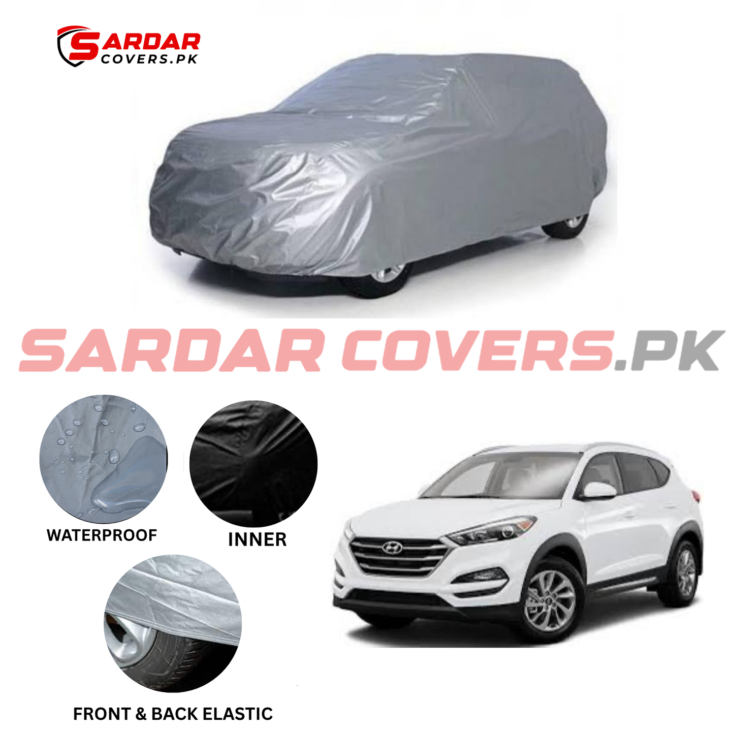 Hyundai Tucson Water Resistant Parachute Top Cover
