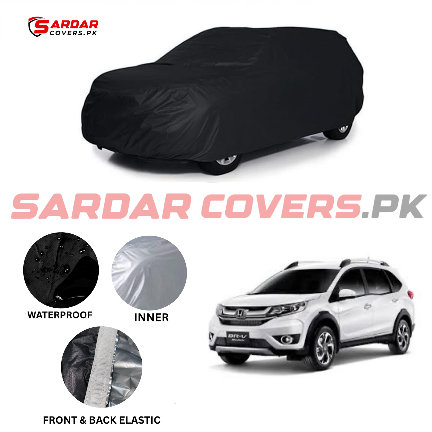 Honda BRV Water Resistant Parachute Top Cover
