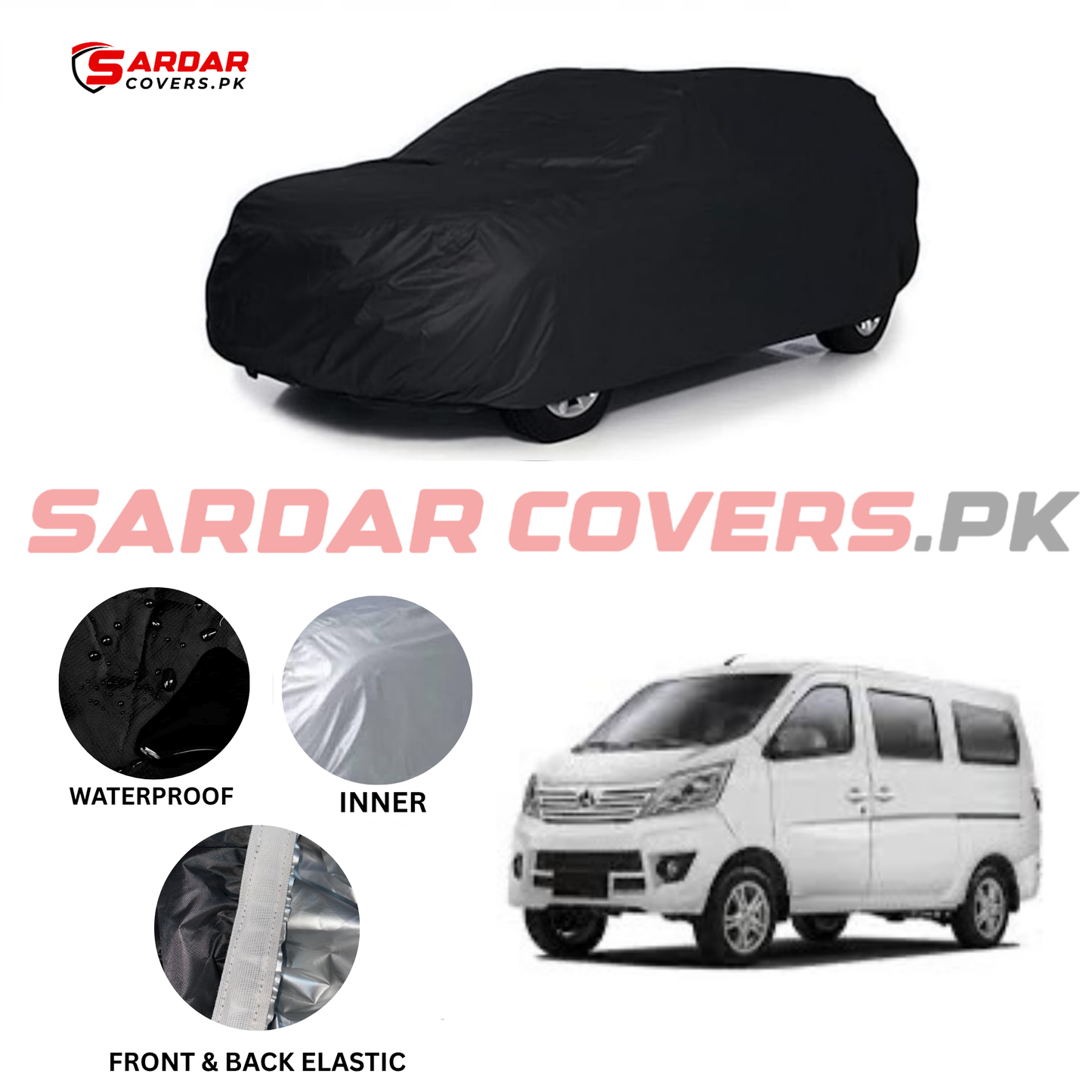 Changan Karvaan Water Resistant Parachute Top Cover