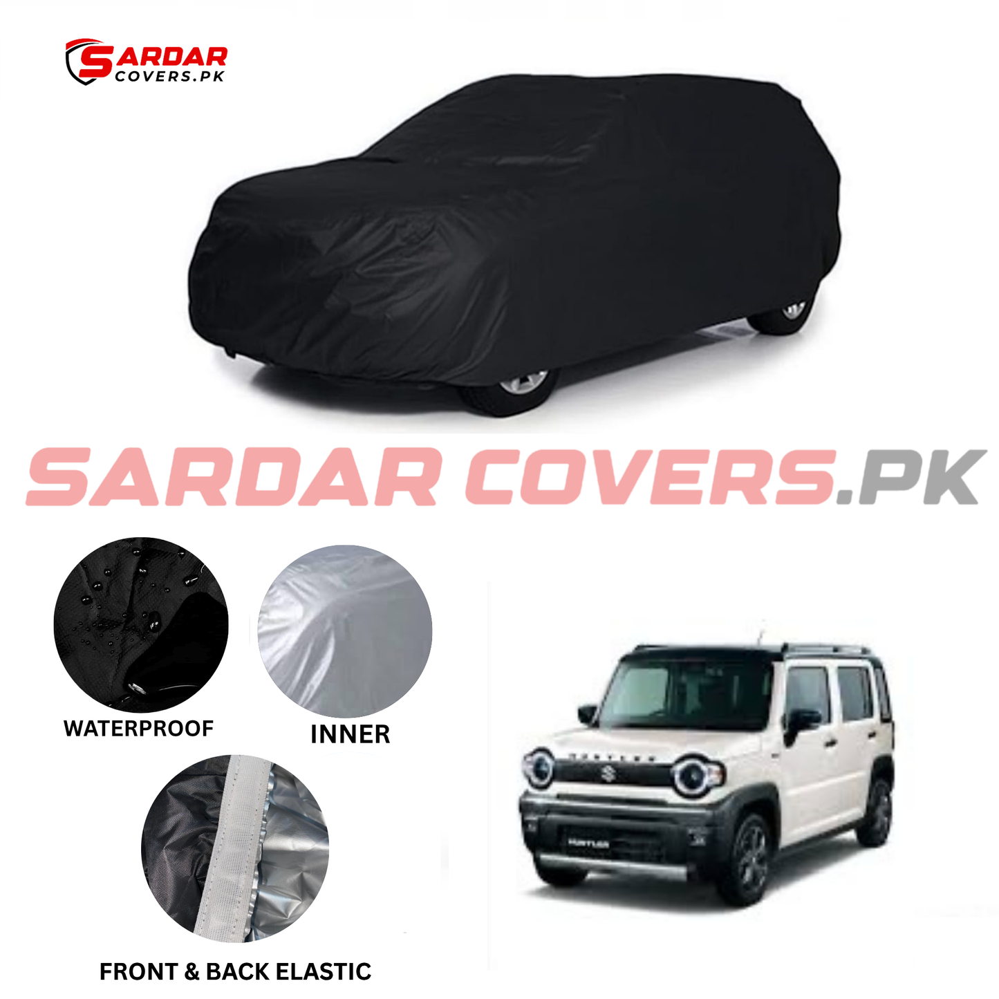 Suzuki Hustler Water Resistant Parachute Top Cover