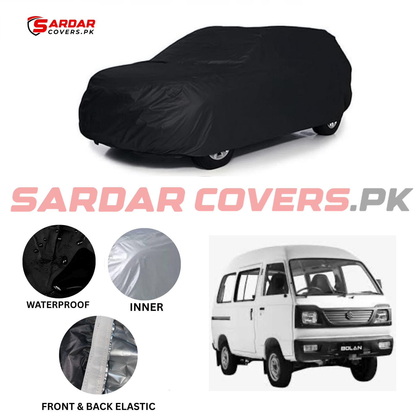 Suzuki Bolan Water Resistant Parachute Top Cover