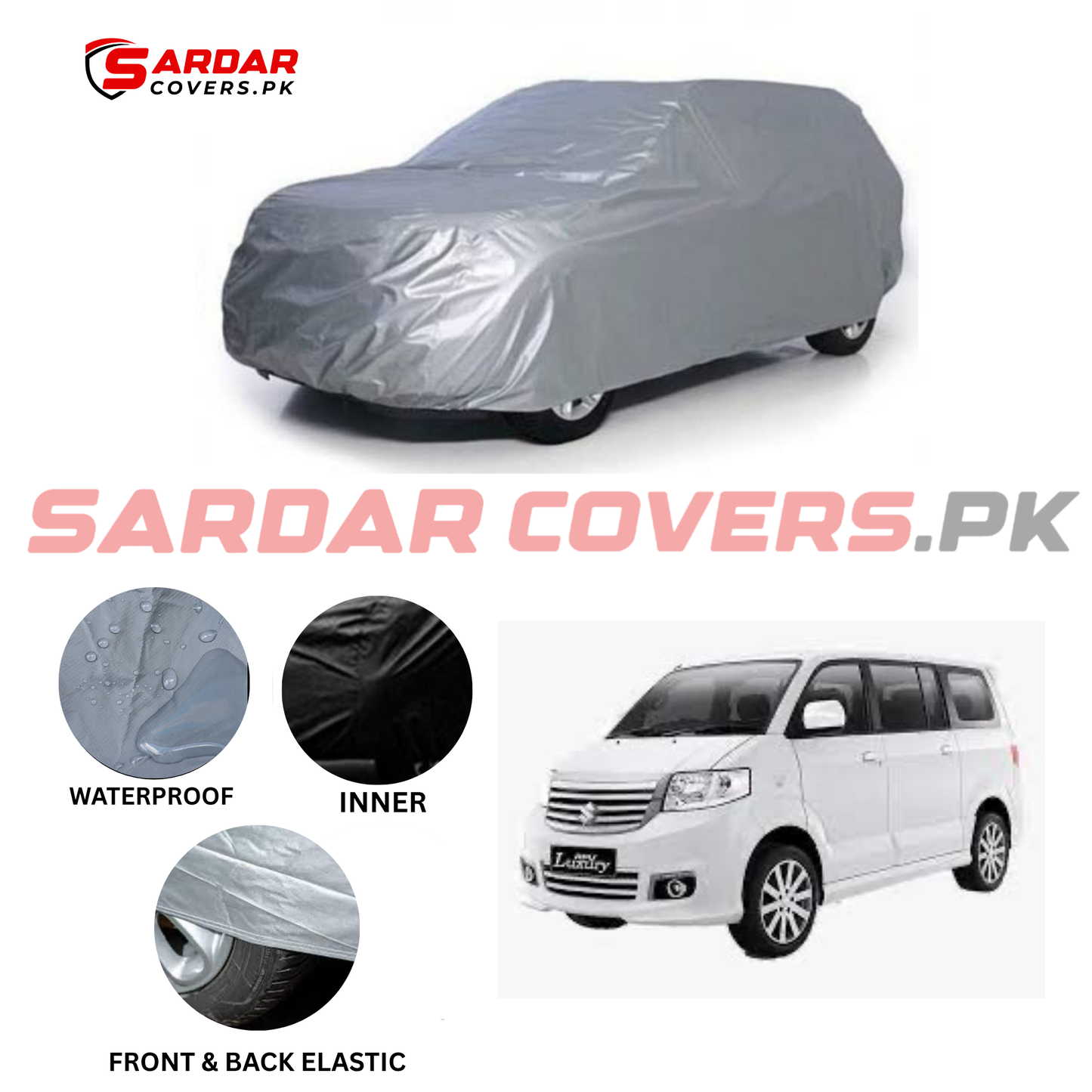 Suzuki APV Water Resistant Parachute Top Cover