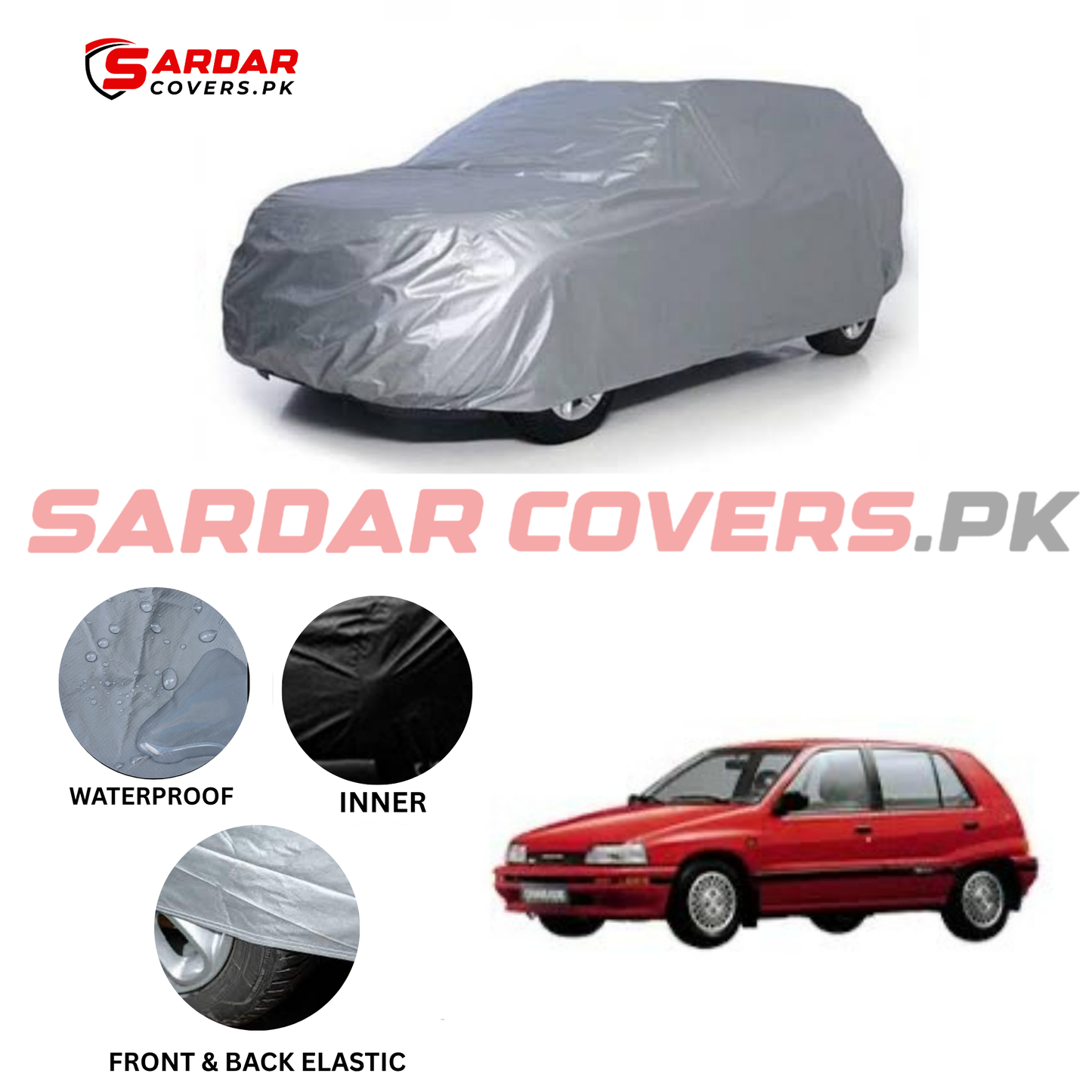 Daihatsu Charade Water Resistant Parachute Top Cover
