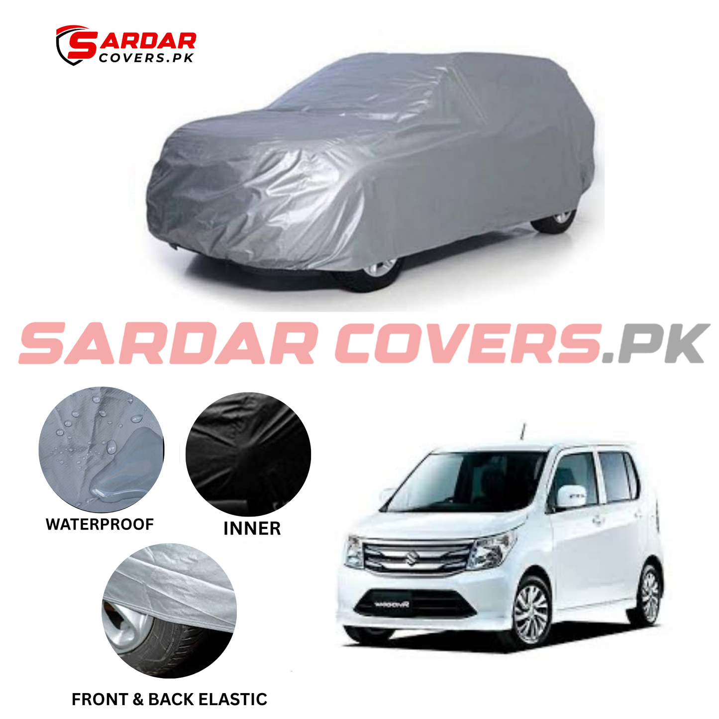 Suzuki WagonR Water Resistant Parachute Top Cover