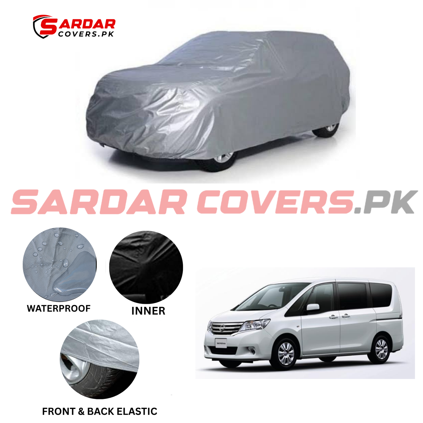 Nissan Serena Water Resistant Parachute Top Cover