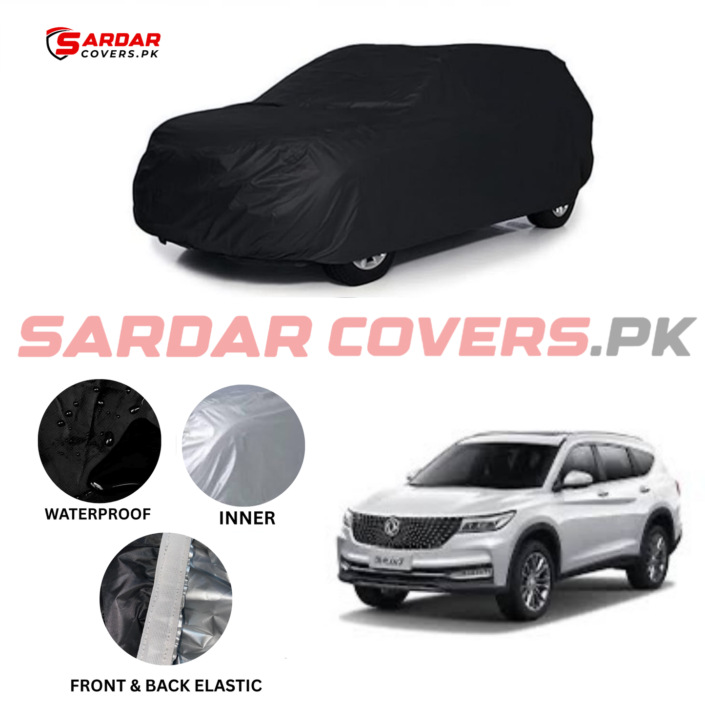 DFSK Glory 580 Pro Water Resistant Parachute Top Cover