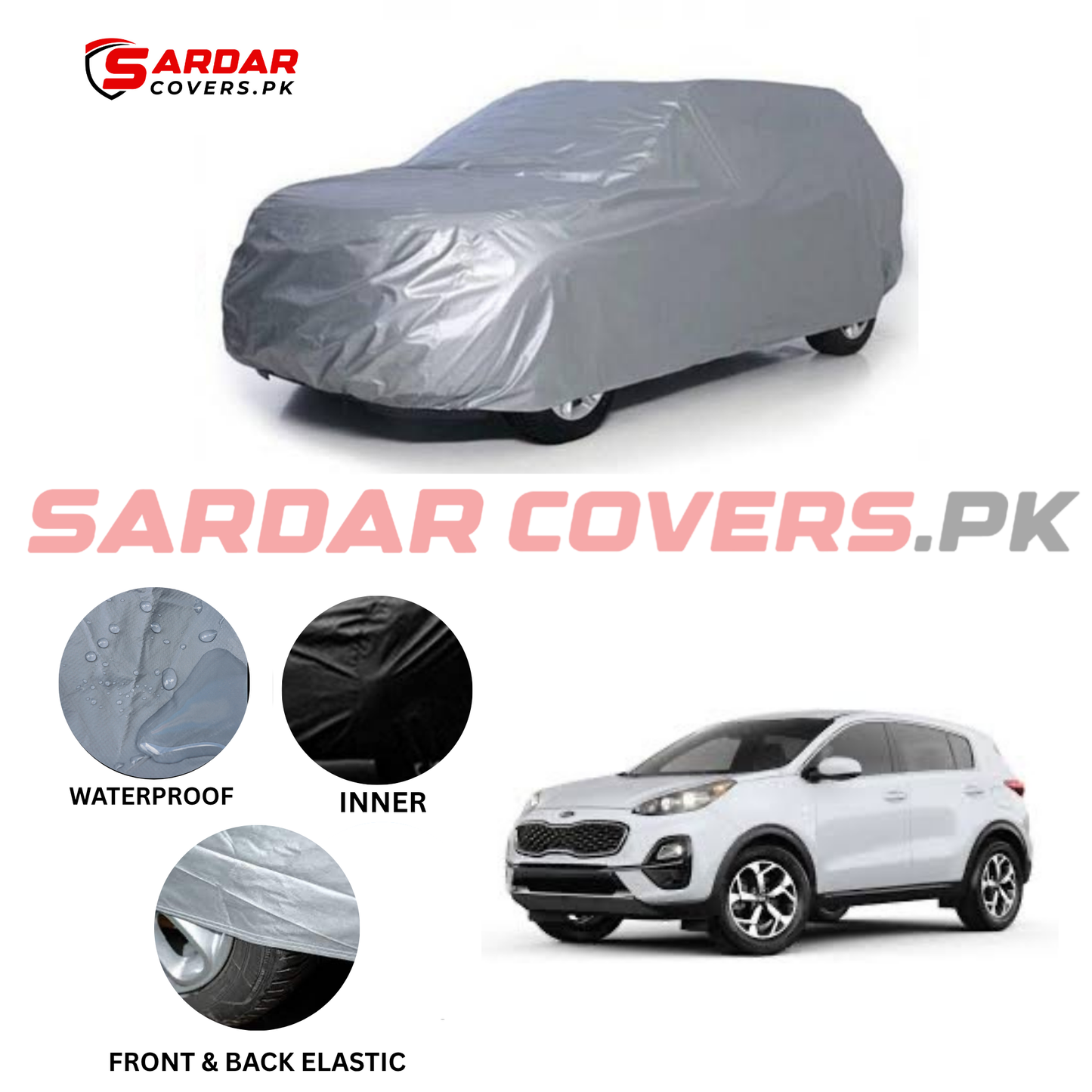 KIA Sportage Water Resistant Parachute Top Cover